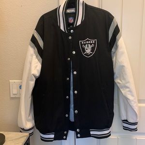 Raiders NFL Varsity Jacket